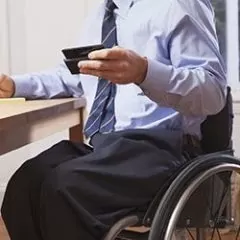 Portrait d'un demandeur d'emploi handicapé