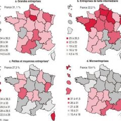 Comment sont réparties les entreprises sur le territoire français ?